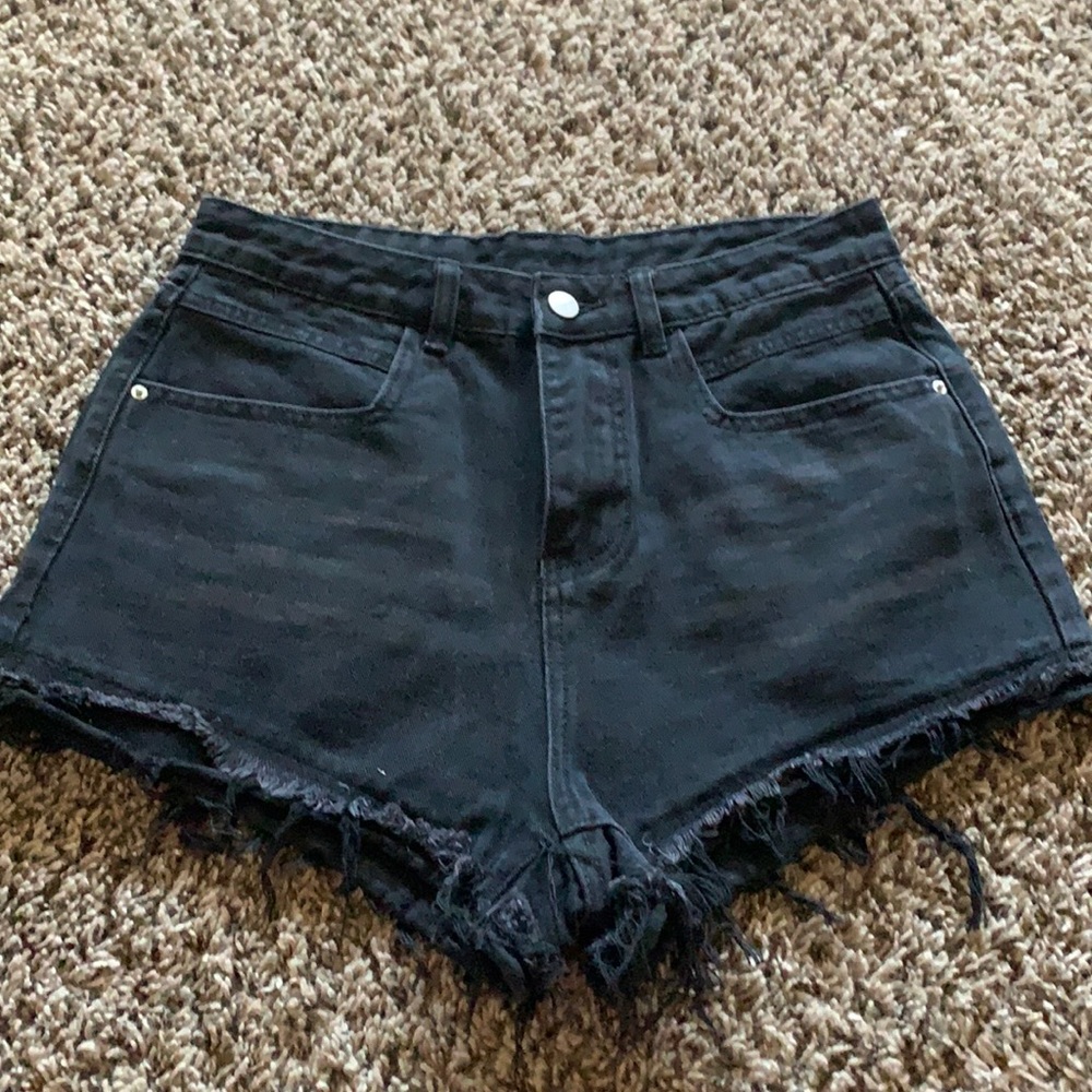 Shein black shorts